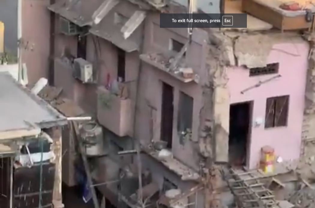 Delhi Building Collapse