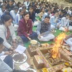 सुभाष इंटर कॉलेज नादेमऊ में दीक्षांत पर यज्ञ अनुष्ठान